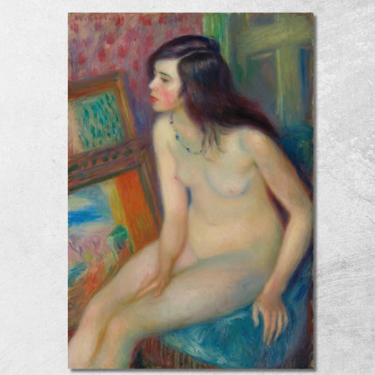 Medaglia D'Oro Del Tempio – Nudo William James Glackens wjg51 quadro stampato su tela