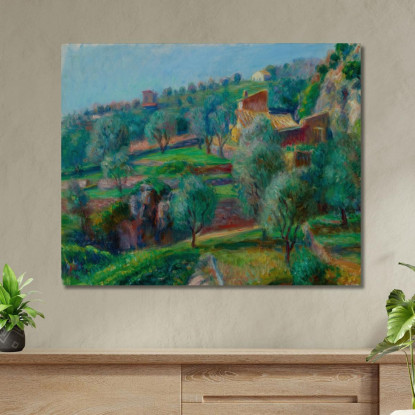 Terrazze Nel Sud Della Francia William James Glackens wjg52 quadro stampato su tela