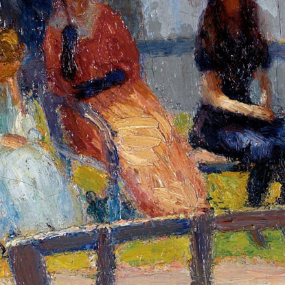 L'Ora Del Bagno A Chester Nuova Scozia William James Glackens wjg54 quadro stampato su tela