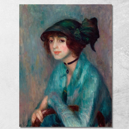 La Bruna William James Glackens wjg55 quadro stampato su tela