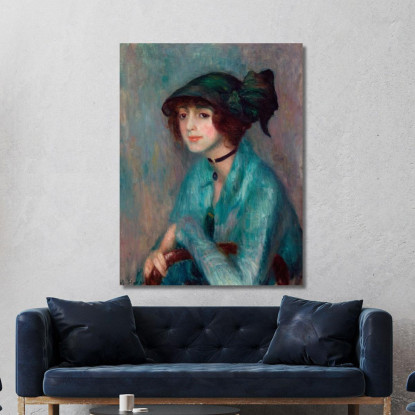 La Bruna William James Glackens wjg55 quadro stampato su tela