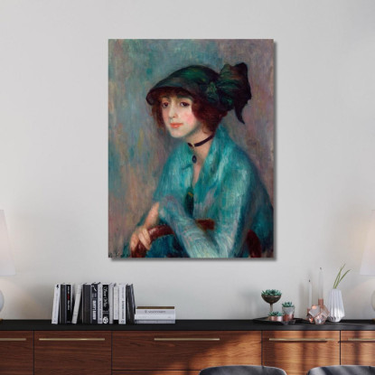 La Bruna William James Glackens wjg55 quadro stampato su tela