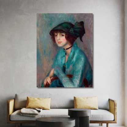 La Bruna William James Glackens wjg55 quadro stampato su tela