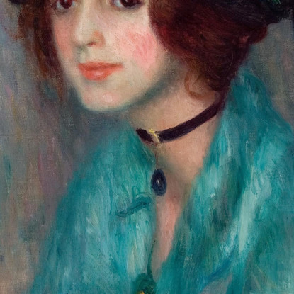 La Bruna William James Glackens wjg55 quadro stampato su tela