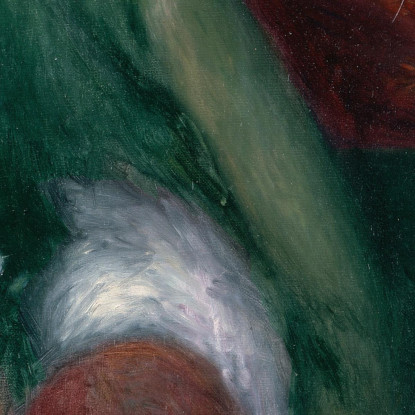 Giovane Donna In Verde William James Glackens wjg68 quadro stampato su tela