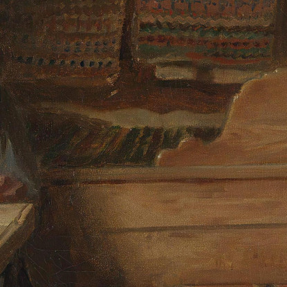 Vecchio Magazzino A Vikøy Adolph Tidemand atd48 quadro stampato su tela