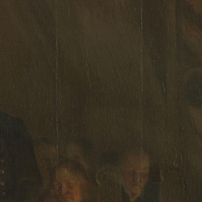 Funzione In Una Chiesa Di Campagna Norvegese Adolph Tidemand atd72 quadro stampato su tela