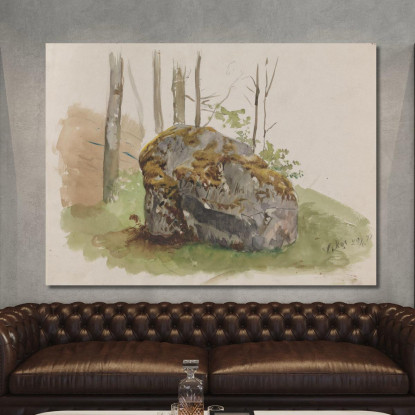 Stein Vikøy Adolph Tidemand atd76 quadro stampato su tela