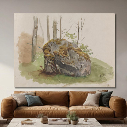 Stein Vikøy Adolph Tidemand atd76 quadro stampato su tela