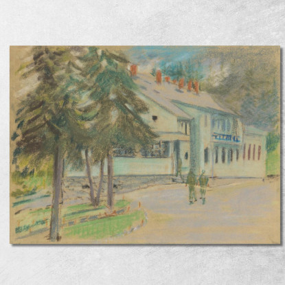 Baracche Arnold Peter Weisz-Kubínčan apw3 quadro stampato su tela