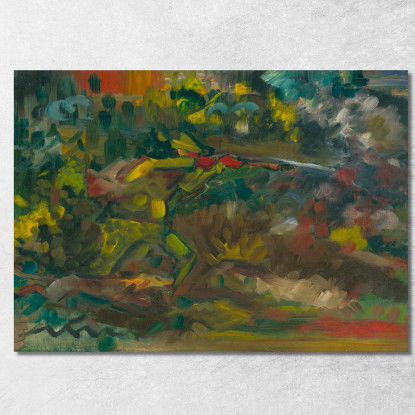 Cacciatore Che Spara Arnold Peter Weisz-Kubínčan apw28 quadro stampato su tela