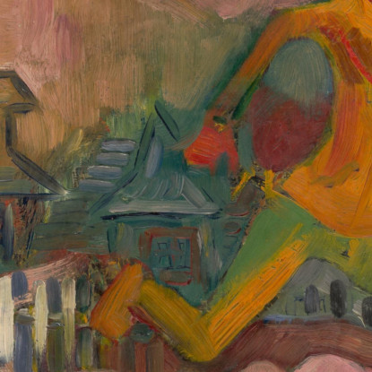 Cacciatore In Corsa Con Fucile Arnold Peter Weisz-Kubínčan apw67 quadro stampato su tela