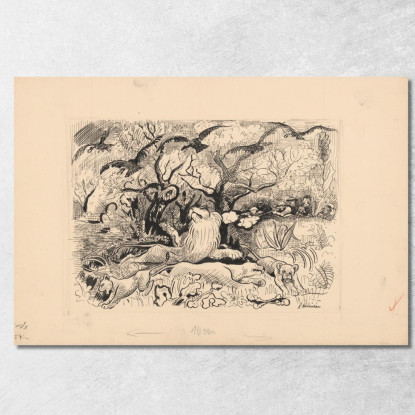 Storie Nella Natura Selvaggia 2 Arnold Peter Weisz-Kubínčan apw79 quadro stampato su tela