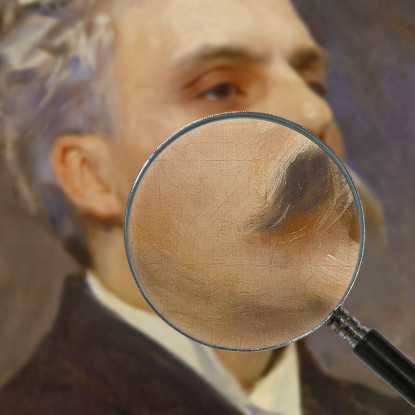 Ritratto Di Gabriel Fauré John Singer Sargent jss221 quadro stampato su tela