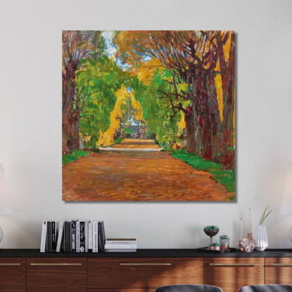 Motivo Dal Parco Del Castello Di Jevišovice Carl Moll cml35 quadro stampato su tela