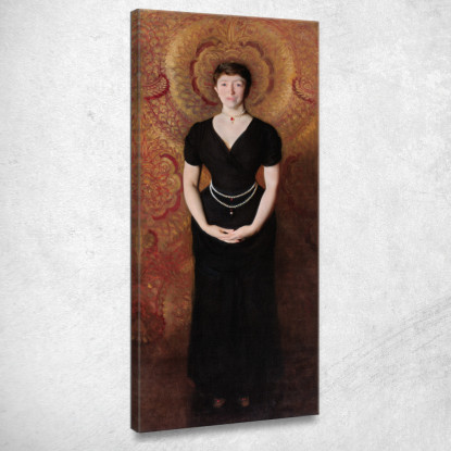 Ritratto Di Isabella Stewart Gardner John Singer Sargent jss228 quadro stampato su tela