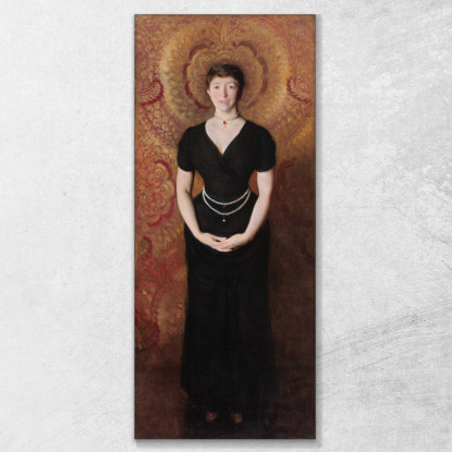 Ritratto Di Isabella Stewart Gardner John Singer Sargent jss228 quadro stampato su tela