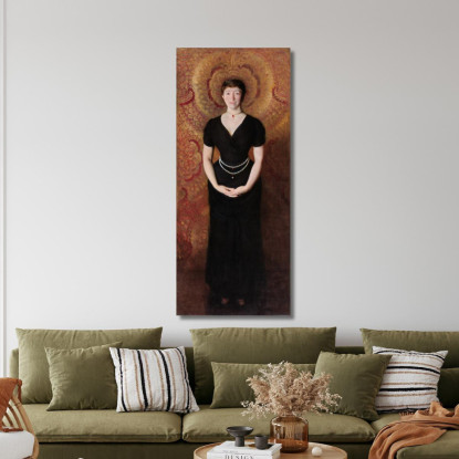 Ritratto Di Isabella Stewart Gardner John Singer Sargent jss228 quadro stampato su tela