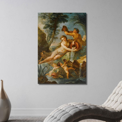 La Sorgente Charles-Joseph Natoire cjn8 quadro stampato su tela