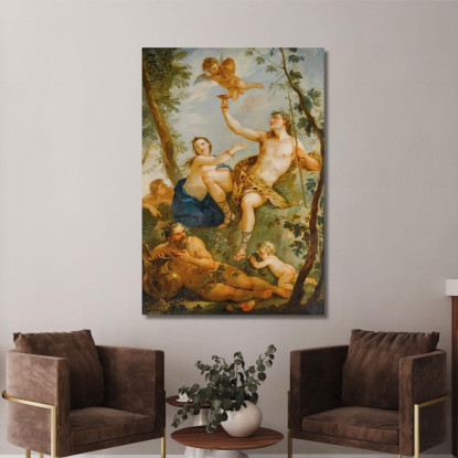 Il Trionfo Di Bacco Charles-Joseph Natoire cjn19 quadro stampato su tela