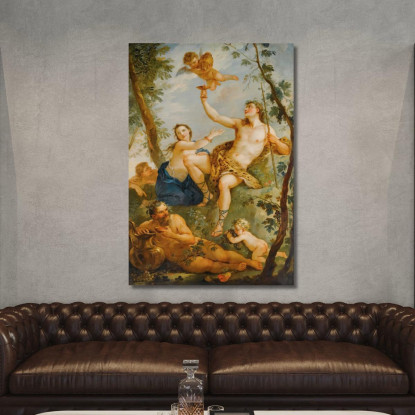 Il Trionfo Di Bacco Charles-Joseph Natoire cjn19 quadro stampato su tela