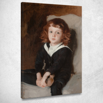 Ritratto Di Laurence Millet John Singer Sargent jss234 quadro stampato su tela