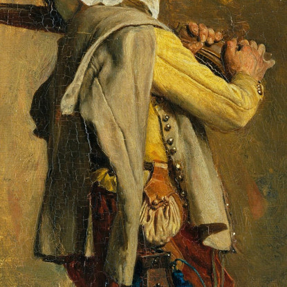 Un Moschettiere Al Tempo Di Luigi Xiii Ernest Meissonier ems5 quadro stampato su tela