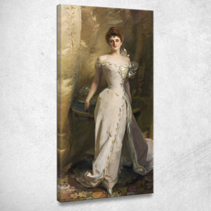 Ritratto Di Lisa Colt Curtis John Singer Sargent jss235 quadro stampato su tela