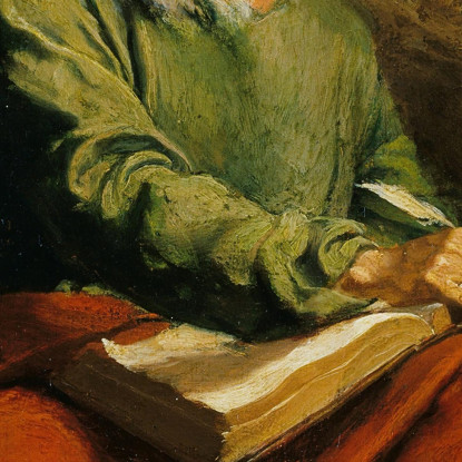 Isaia Ernest Meissonier ems19 quadro stampato su tela