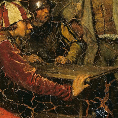 La Sala Della Guardia Ernest Meissonier ems35 quadro stampato su tela