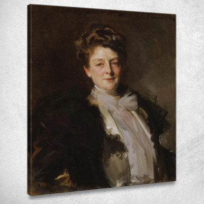 Ritratto Della Signora J. William White John Singer Sargent jss242 quadro stampato su tela
