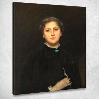 Ritratto Della Signora Raphael Pumpelly John Singer Sargent jss244 quadro stampato su tela