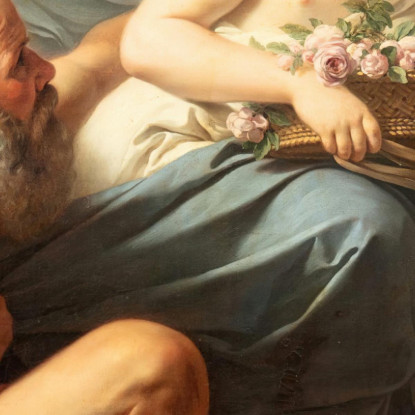 Aurora E Titono Louis-Jean-François Lagrenée ljf4 quadro stampato su tela