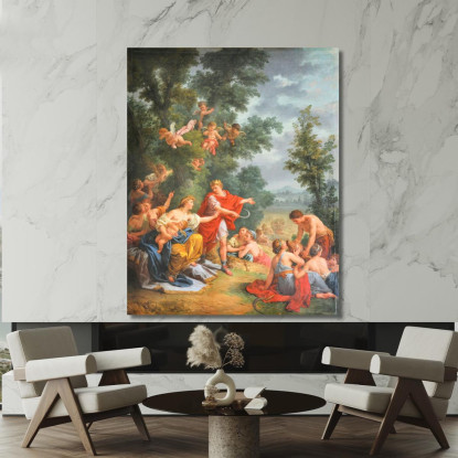 Cerere O L'Agricoltura Louis-Jean-François Lagrenée ljf7 quadro stampato su tela