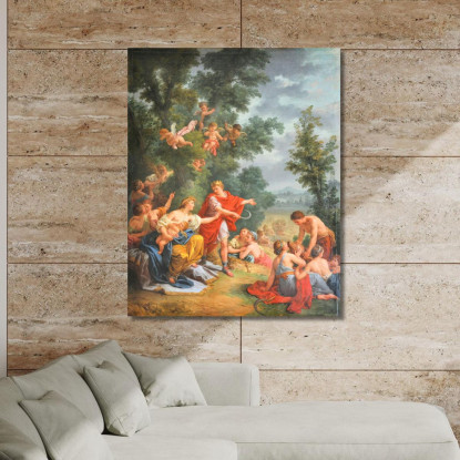 Cerere O L'Agricoltura Louis-Jean-François Lagrenée ljf7 quadro stampato su tela