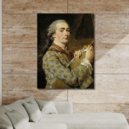 Autoritratto Louis-Jean-François Lagrenée ljf21 quadro stampato su tela