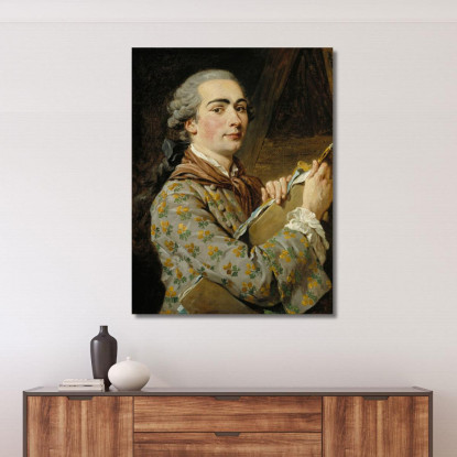 Autoritratto Louis-Jean-François Lagrenée ljf21 quadro stampato su tela