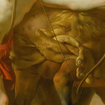 Il Centauro Chirone Istruisce Achille Louis-Jean-François Lagrenée ljf23 quadro stampato su tela