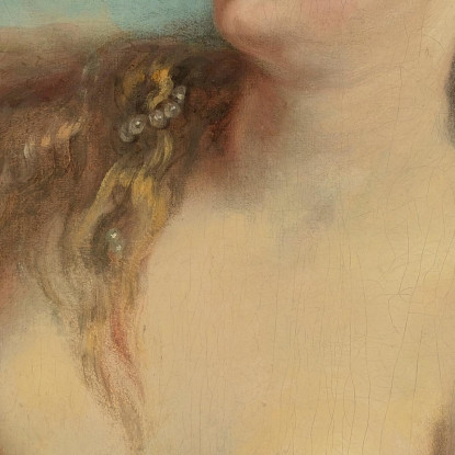 Ninfa Della Fontana Jean-Antoine Watteau jaw24 quadro stampato su tela