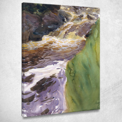 Acqua Impetuosa John Singer Sargent jss260 quadro stampato su tela