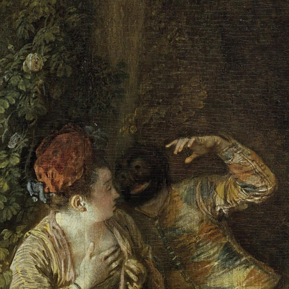 Volete Trionfare Sulle Belle Jean-Antoine Watteau jaw42 quadro stampato su tela