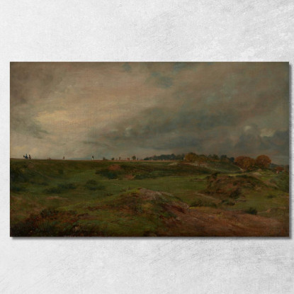 Una Strada Attraverso Hampstead Heath John Constable jcn6 quadro stampato su tela