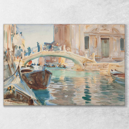 San Giuseppe Di Castello Venice  John Singer Sargent jss262 quadro stampato su tela
