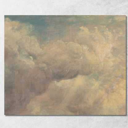 Studio Di Nuvole 6 John Constable jcn21 quadro stampato su tela