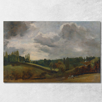 East Bergholt John Constable jcn32 quadro stampato su tela