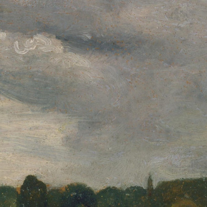 East Bergholt John Constable jcn32 quadro stampato su tela