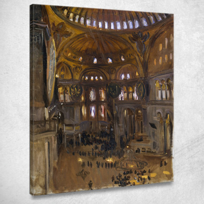 Santa Sofia John Singer Sargent jss265 quadro stampato su tela