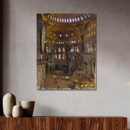 Santa Sofia John Singer Sargent jss265 quadro stampato su tela