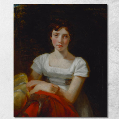 Mary Freer John Constable jcn59 quadro stampato su tela