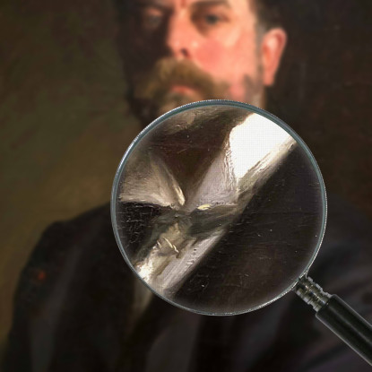 Autoritratto 2 John Singer Sargent jss268 quadro stampato su tela
